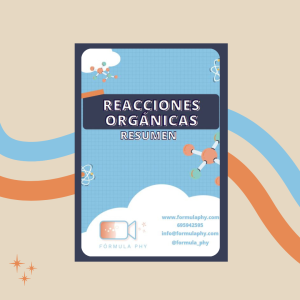 Resumen reacciones de química orgánica.