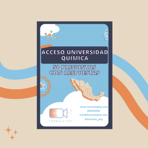 Acceso a la universidad México 50 preguntas de Química