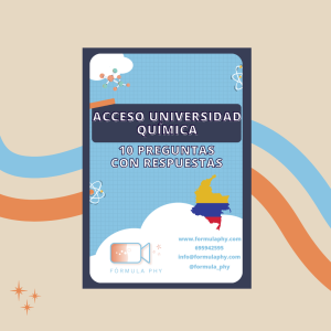 Acceso a la universidad Colombia 10 preguntas de Química