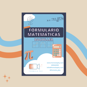 Formulario de matemáticas Bachiller